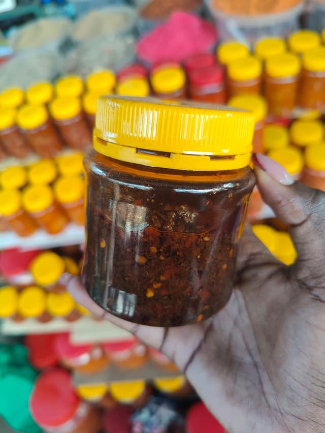 Swahili Pickles Dried Shrimp Small Jar